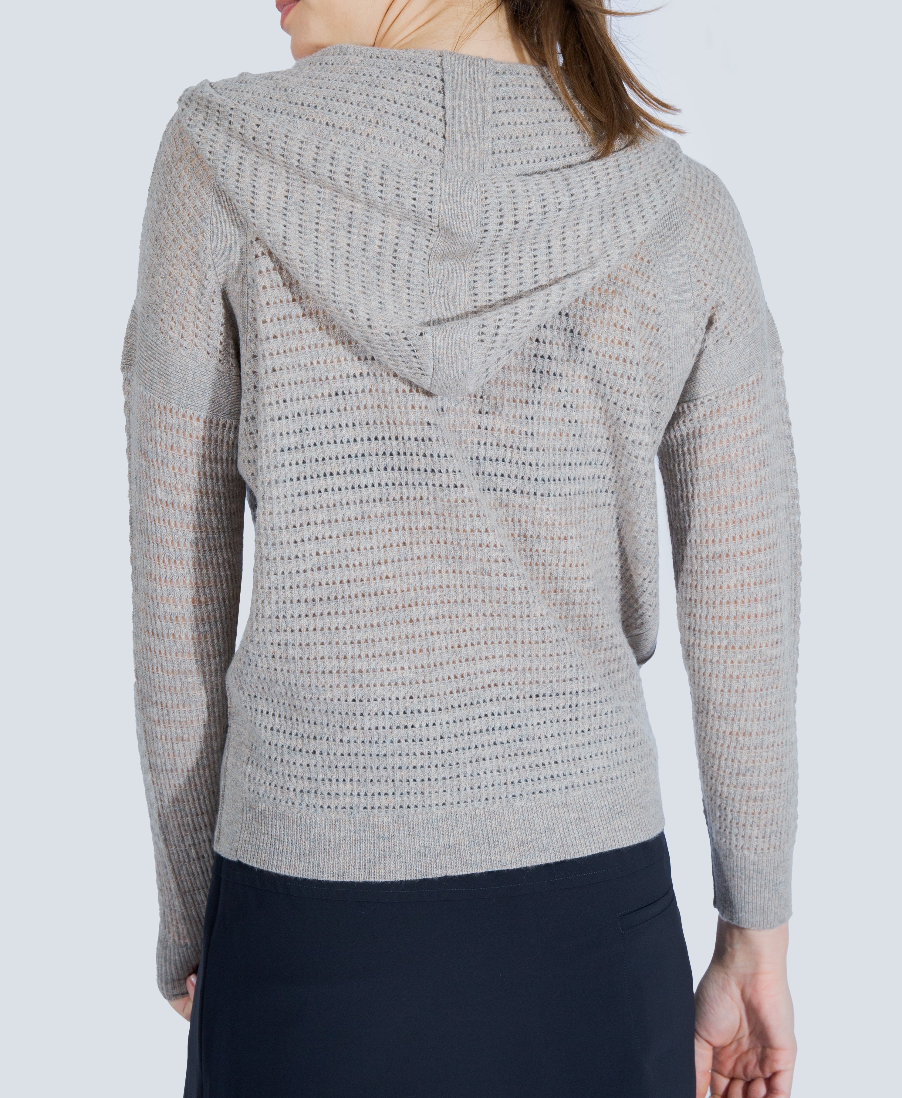 POINTELLE HOODIE