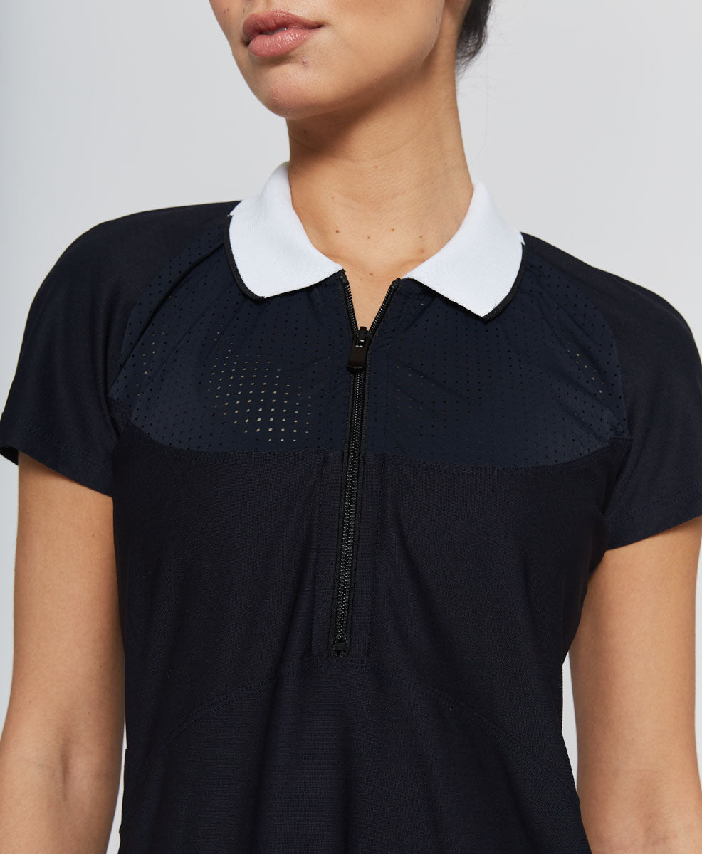 MESH ZIP PERFORMANCE DRESS